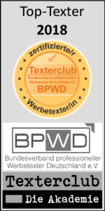 Texterclub-Siegel, top-Texter wortezauber