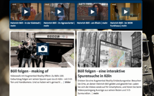 Multimediaprojekt Böll folgen WDR